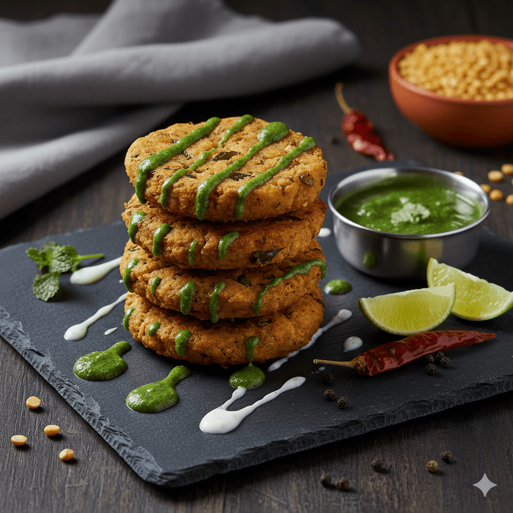 Chana Dal Tikki